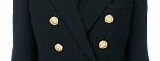 Black and Gold Blazer Buttons