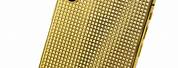 Black and Gold and Diamond Phone Case