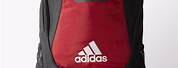 Black and Red Adidas Backpack