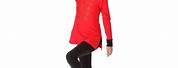 Black and Red Tunic Dance Costume