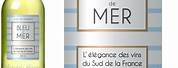Bleu De Mer Sauvignon Blanc Label