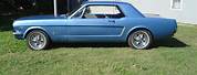 Blue 64 Mustang Coupe