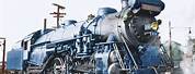 Blue Comet Steam Locomotive