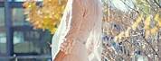 Blush Pink Boho Wedding Dress