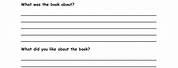 Book Club Review Form