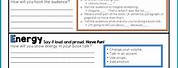 Book Talk Template Printable Middle School
