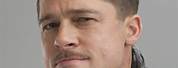 Brad Pitt Neck Scar in Inglourious Basterds