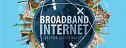 Broadband Internet Connection Logo