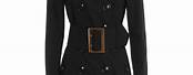 Burberry Trench Coat with Neck Buckle