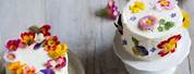 Cake Decorating with Edible Flowers