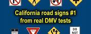 California DMV Road Signs