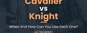 Cavalier vs Knight