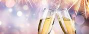 Champagne New Year Party Wallpaper