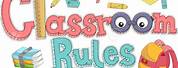 Class Classroom Rules Clip Art