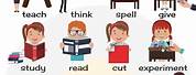 Classroom Vocabulary Verbs for Beginners