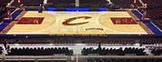 Cleveland Cavaliers NBA Basketball Court