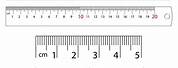 Cm Inch Ruler Actual Size