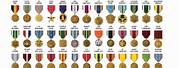 Coast Guard Medals and Ribbons Chart