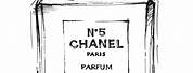 Coco Chanel Perfume Drawing