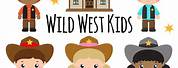 Cowboy and Cowgirl Kids Clip Art