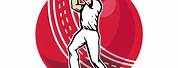 Cricket Spin Bowling Illustration