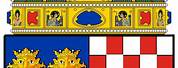 Croatia Coat of Arms Crown Parts
