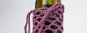 Crochet Wine Bottle Holder Pattern Free