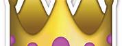 Crown iPhone Emoji PNG