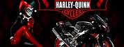 Custom Harley Quinn Motorcycles