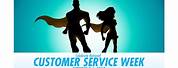 Customer Service Week Superhero Theme