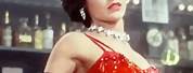Cyd Charisse in Red Dress