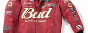 Dale Earnhardt Jr Red Leather Jacket
