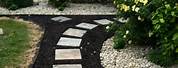 Dark Brown Pathway Stone