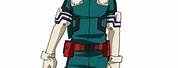 Deku Hero Suit Full Body Outline