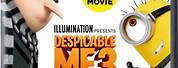 Despicable Me 3 DVD Covers