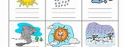 Different Kinds of Weather Worksheet