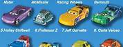 Disney Pixar Cars Characters Names