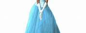 Disney Princess Tiana Blue Dress