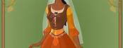 Disney Princess Tiana Brown Dress