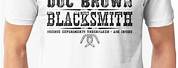 Doc Brown Blacksmith Sign