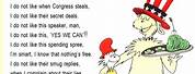 Dr. Seuss Poems Green Eggs and Ham