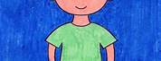 Drawing of Boy for Kids