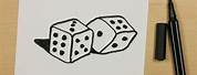 Easy 2 Dice Drawing
