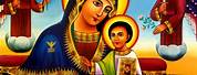 Ethiopian Orthodox Virgin Mary Icon