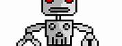 Evil Robot Pixel Sprite
