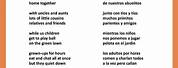 Examples of Kid Poems in Spanish
