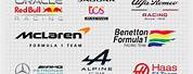 F1 Logo and Car Brands
