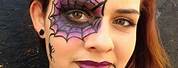 Face Painting Word Art Spider