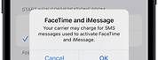 FaceTime Activation Error iPhone