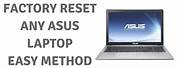 Factory Reset Asus Laptop